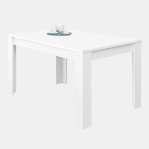 Mesa de jantar extensível Kendra 140 Artik White (Branco mate) 140u2013190 x 78 x 90cm cm