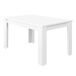 Mesa de comedor extensible Kendra 190x90 Mesa de comedor extensible Kendra 190x90 Blanco
