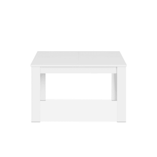 Mesa de jantar extensível Kendra 140 Artik White (Branco mate) 140u2013190 x 78 x 90cm cm