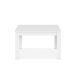 Mesa de comedor extensible Kendra 190x90 Mesa de comedor extensible Kendra 190x90 Blanco
