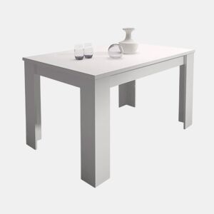 Mesa de jantar extensível Corfu Branco 138 x 76 x 88 cm