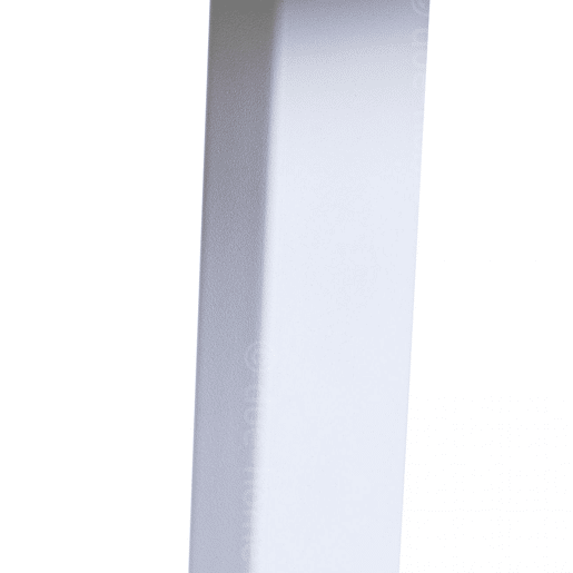 Mesa de jantar Natural Carvalho selvagem - Branco 140x80 cm