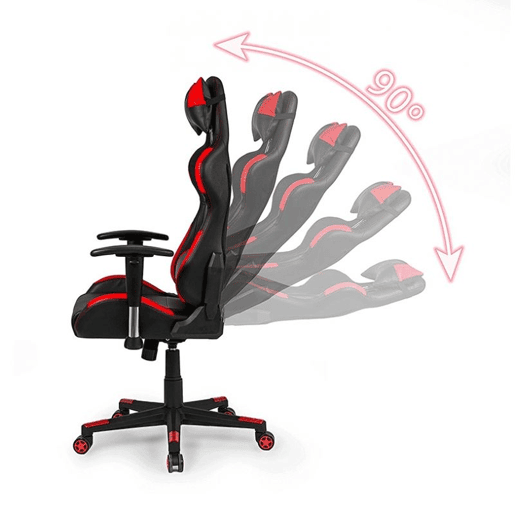 Cadeira de jogos Silverstone Preto - Vermelho Silverstone 67 x 124 x 68 cm