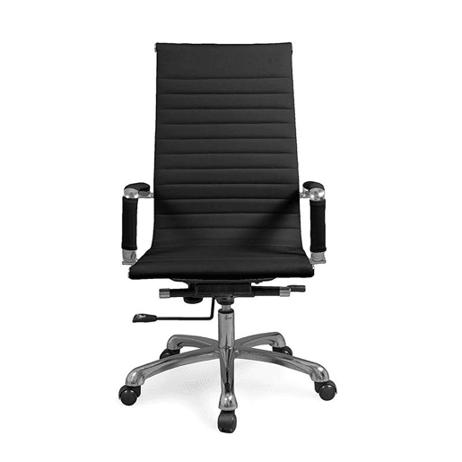 Cadeira de escritório Boss Preto 57 x 104u2013112 x 66 cm