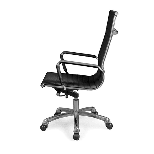 Cadeira de escritório Boss Preto 57 x 104u2013112 x 66 cm