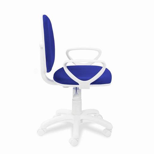 Cadeira de secretária Dolphin Azul golfinho 47 x 89-98 x 42cm cm