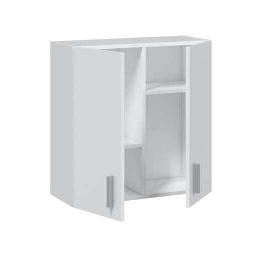 Armário suspenso multiusos Branco 59 x 60 x 26,5cm cm Armário suspenso multiusos Branco 59 x 60 x 26,5cm cm
