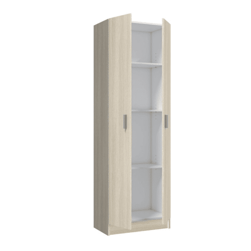 Armário polivalente 1 coluna XL Roble 58.5cm de ancho cm Armário polivalente 1 coluna XL Roble 58.5cm de ancho cm