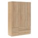 Armario LCX 3 puertas y 4 cajones Armario LCX 3 puertas y 4 cajones Madera