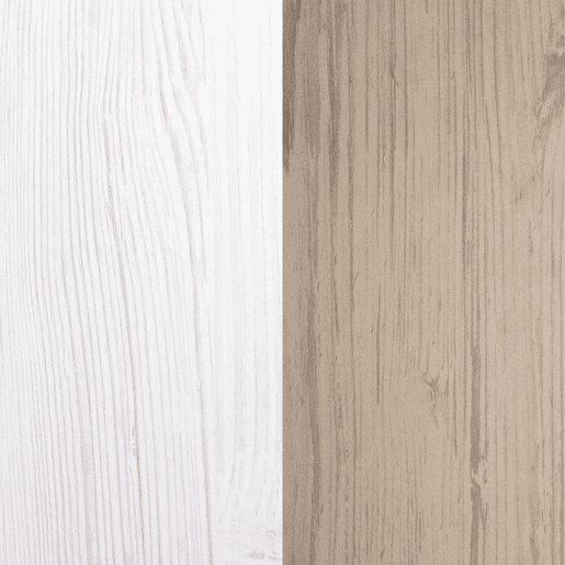 Roupeiro 2 portas de correr Uniq 180 Pinho Andersen - Cinzento 180 x 207,6 x 55 cm