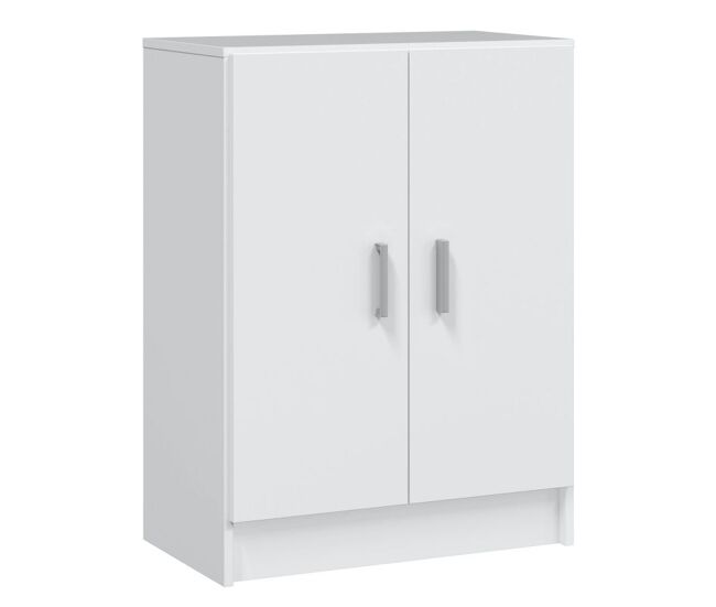 Armario multiusos bajo blanco 60 x 80 x 37 cm