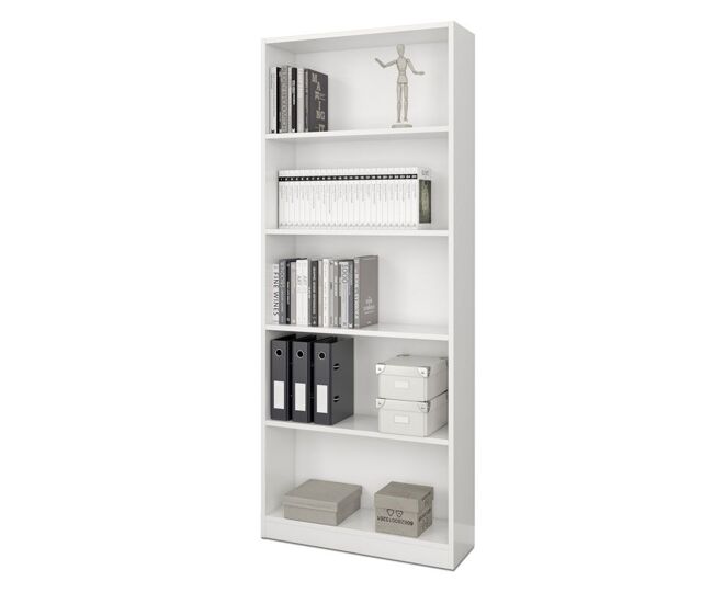 Estantería Stylus Blanco Artik (Blanco Mate) 80 x 201 x 28 cm