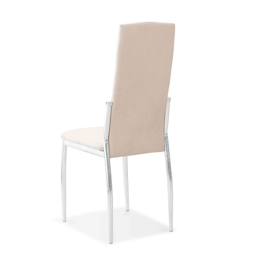 Conjunto de 6 cadeiras de jantar Sakura Sakura Bege 43 x 110 x 53 cm