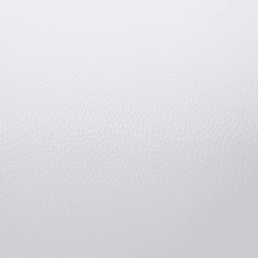 Conjunto de 4 cadeiras de jantar em pele Smile Branco 44,9 x 100 x 38 cm