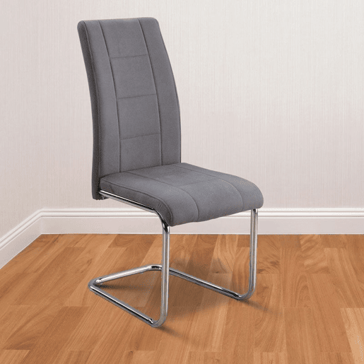 Conjunto de 4 cadeiras de jantar San Cinzento Marengo San 44 x 100 x 61cm cm