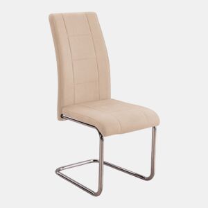 Conjunto de 4 cadeiras de jantar San San Beige 44 x 100 x 61cm cm