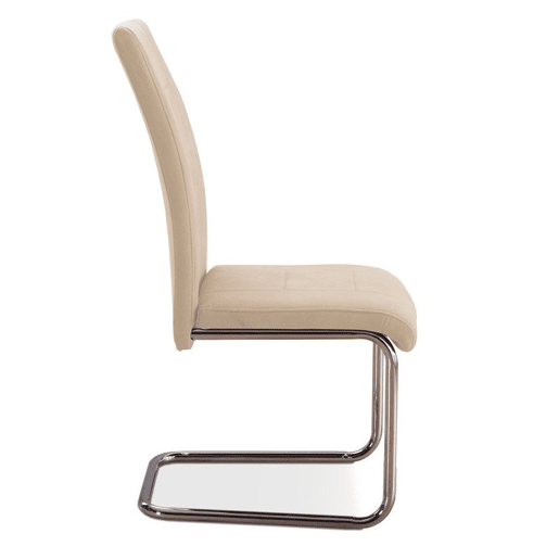 Conjunto de 4 cadeiras de jantar San San Beige 44 x 100 x 61cm cm