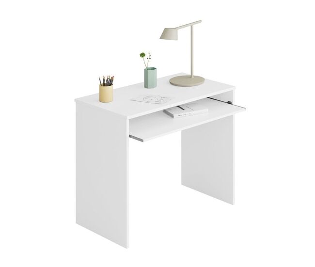 Escritorio aglomerado blanco 79x90x54cm