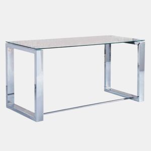 Mesa de escritório Metal cromado 140 x 75 x 70cm cm