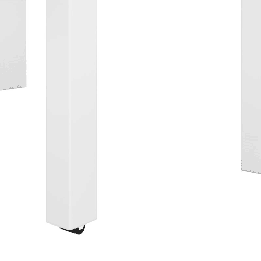 Secretária extensível Mesa Artik White (Branco mate) - Carvalho canadiano 98,5 x 87,5 x 36u201366 cm Secretária extensível Mesa Artik White (Branco mate) - Carvalho canadiano 98,5 x 87,5 x 36u201366 cm