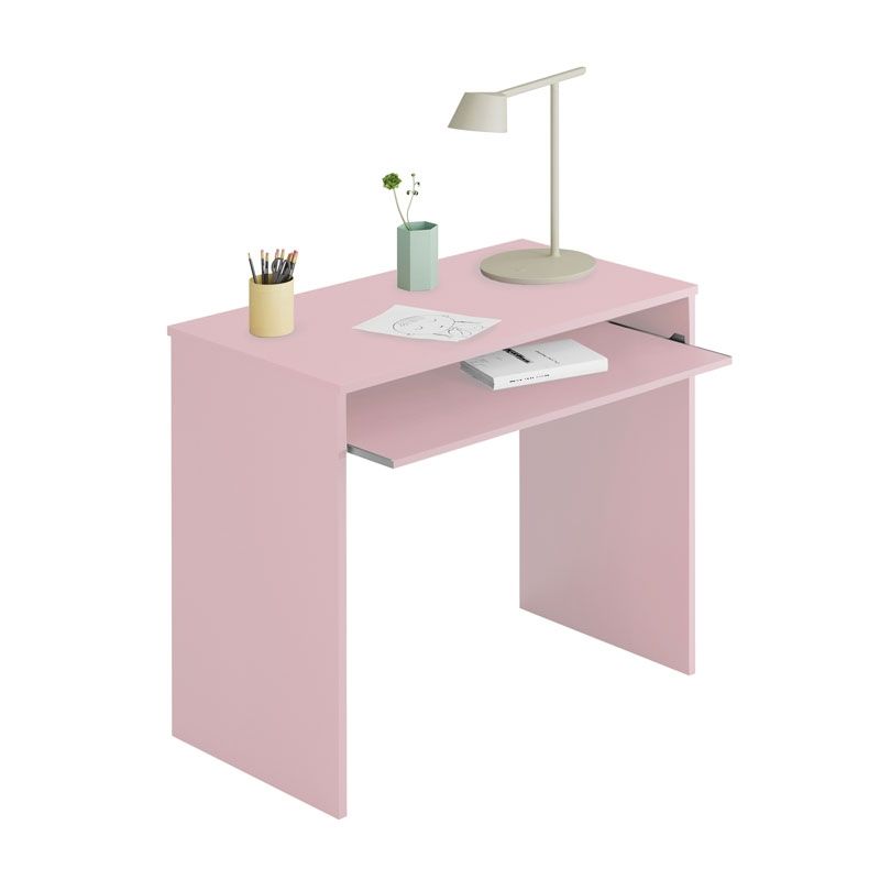 Escritorio aglomerado rosa 79x90x54cm