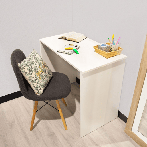 Mesa de estudo Siku Branco 49,5 x 77 x 90 cm