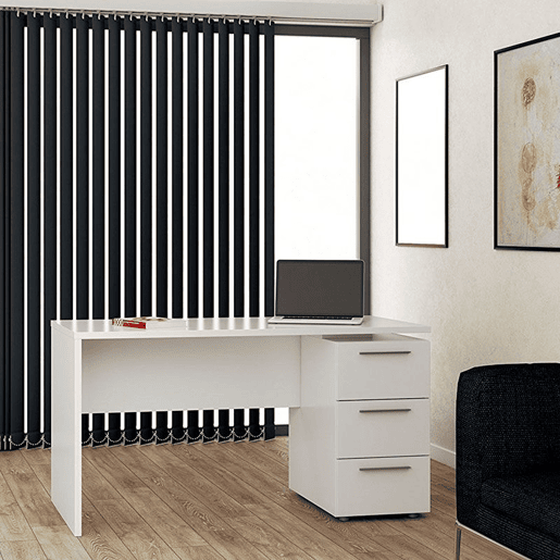 Mesa de escritorio Stylus Artik White (Branco mate) 138 x 74 x 60cm cm Mesa de escritorio Stylus Artik White (Branco mate) 138 x 74 x 60cm cm