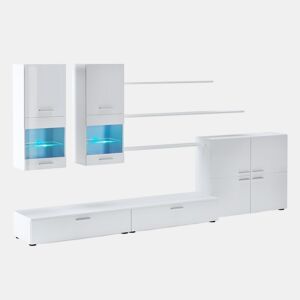 Mobiliário de sala de estar Beta Branco 300 x 189 x 42 cm