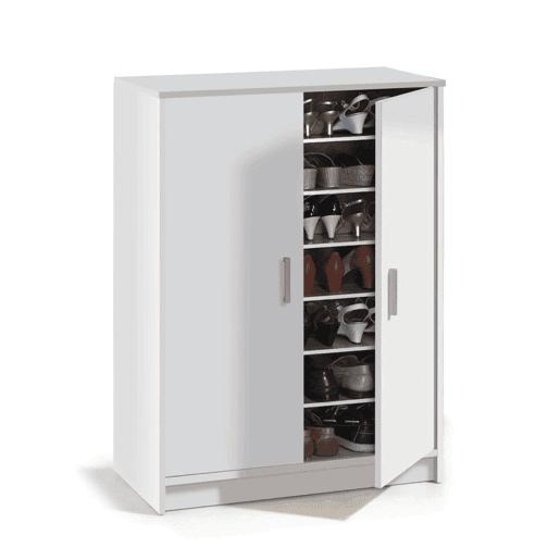 Sapateira Basic Wide Branco 75 x 101 x 36 cm Sapateira Basic Wide Branco 75 x 101 x 36 cm