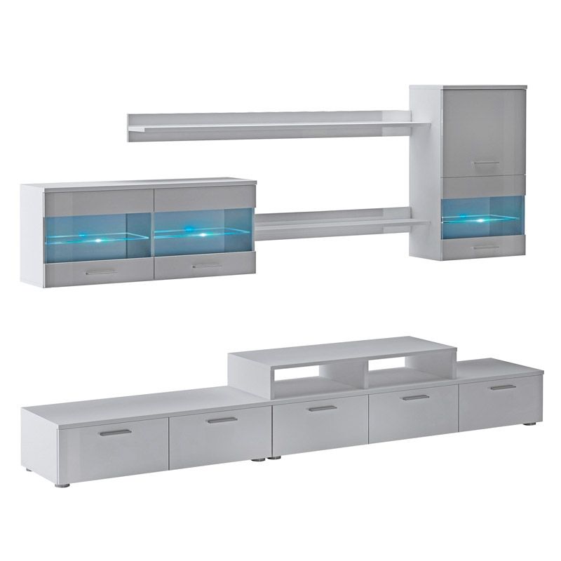 Salón alfa blanco 250 x 194 x 42 cm