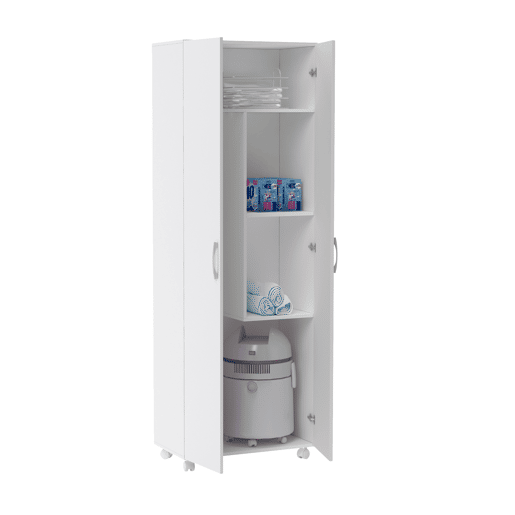 Home Roupeiro - 2 Portas - Venprodin - 183X72X35Cm - Branco