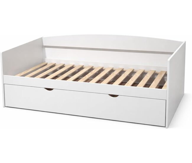 Venprodin | cama nido juvenil doble blanca lacada