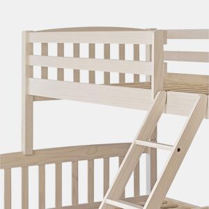 Beliche Triplo Infantil em Madeira Maciça - Venprodin - 190x90190x135 - Cor Branco