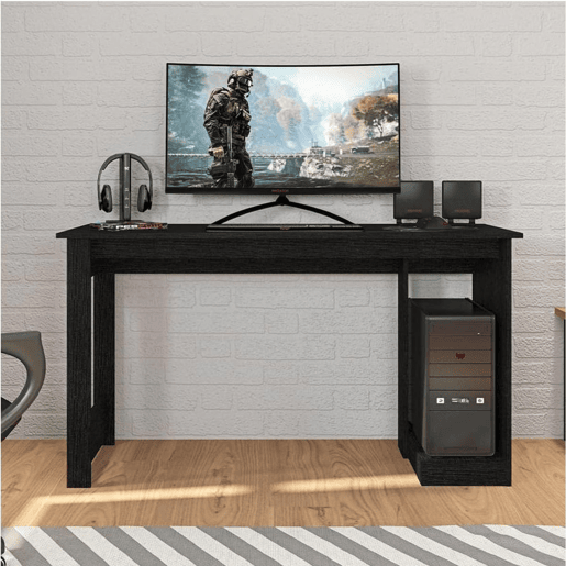 Mesa para computador Nevada - Venprodin - 75X136X54Cm - Preto