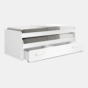 Cama Compacta - 90 Cm - Venprodin - 73X201X100Cm - Branco