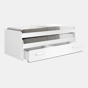 Cama Compacta - 105 Cm - Venprodin - 73X201X115Cm - Branco
