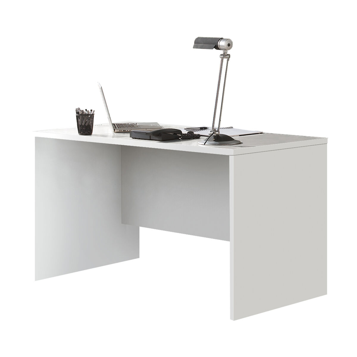 Mesa escritorio - venprodin - 150x75cm - blanco