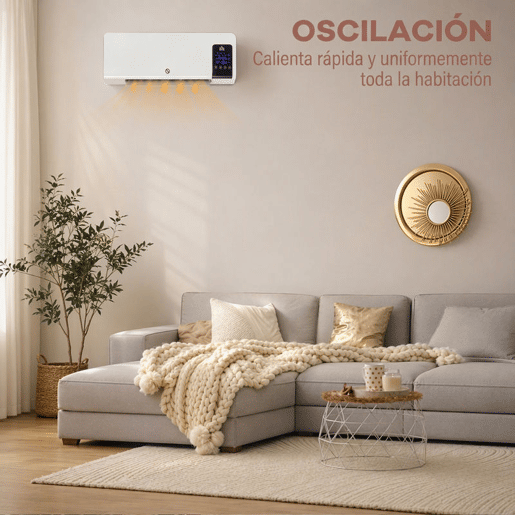 HOMCOM Aquecedor Elétrico de Parede 1000W2000W Aquecedor com Ecrã LED Controlo Remoto Termostato Temporizador para Áreas de 15-20 m² 54,5x12x21,5 cm Branco HOMCOM Aquecedor Elétrico de Parede 1000W2000W Aquecedor com Ecrã LED Controlo Remoto Termostato Temporizador para Áreas de 15-20 m² 54,5x12x21,5 cm Branco