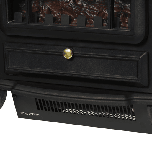 HOMCOM Lareira Elétrica Portátil 10002000W com Efeito de Chama Realista Termostato e Proteção Contra Superaquecimento para Ambientes entre 15-20m² 45x28x54cm Preto HOMCOM Lareira Elétrica Portátil 10002000W com Efeito de Chama Realista Termostato e Proteção Contra Superaquecimento para Ambientes entre 15-20m² 45x28x54cm Preto