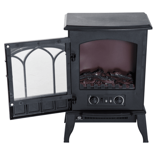 HOMCOM Lareira Elétrica Portátil 10002000W com Efeito de Chama Realista e Proteção Contra Superaquecimento para Ambientes entre 15-30m² 39x23x56,5cm Preto HOMCOM Lareira Elétrica Portátil 10002000W com Efeito de Chama Realista e Proteção Contra Superaquecimento para Ambientes entre 15-30m² 39x23x56,5cm Preto