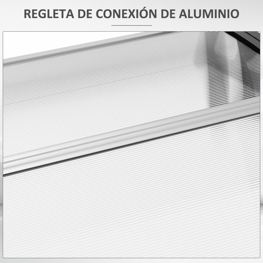 Outsunny Marquise de Proteção para Portas e Janelas Contra Sol e Chuva Telhado de Proteção com Desenho Moderno 150x90x25 cm Transparente e Preto Outsunny Marquise de Proteção para Portas e Janelas Contra Sol e Chuva Telhado de Proteção com Desenho Moderno 150x90x25 cm Transparente e Preto
