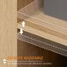 Aparador Auxiliar HOMCOM, hogar - muebles de comedor 80 Aparador Auxiliar HOMCOM, hogar - muebles de comedor 80 Marrón