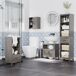 Armario de Baño kleankin, hogar - baño 60 Armario de Baño kleankin, hogar - baño 60 Gris