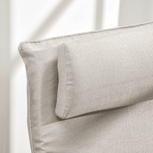 HOMCOM Poltrona Otomana de Sala de Estar Estofada em Tecido Poltrona Moderna com Encosto Alto Apoio para os Braços e Almofada Removível para Dormitório Escritório Carga Máxima 120kg 67x69x100cm Cinza