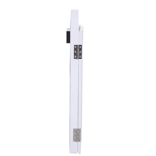 HOMCOM Espelho de Maquilhagem com Luz LED Dobrável Espelho Triplo de Mesa Presente Original para Mulher, 73x53,5x4,5cm