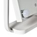 Espejo de Maquillaje Metal, Vidrio, ABS HOMCOM Espejo de Maquillaje Metal, Vidrio, ABS HOMCOM Blanco