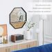 Espejo de Pared Madera de Abeto, Vidrio, Metal HOMCOM 61x8 Espejo de Pared Madera de Abeto, Vidrio, Metal HOMCOM 61x8 Negro