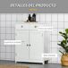Armario de Baño MDF kleankin, hogar - baño Armario de Baño MDF kleankin, hogar - baño Blanco