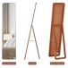 Espejo de Pie Madera de Pino, Vidrio HOMCOM, hogar - decoración 37x43 Espejo de Pie Madera de Pino, Vidrio HOMCOM, hogar - decoración 37x43 Marrón
