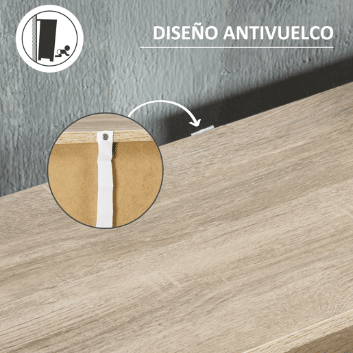 HOMCOM Sapateira para 8 Pares de Sapatos Móvel Sapateiro com 2 Gavetas Prateleira Aberta e Porta para Corredor Entrada Dormitório 80x25,5x112,5cm Madeira e Branco